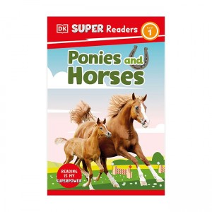 DK Super Readers 1 : Ponies and Horses