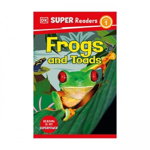 ★Spring★DK Super Readers Level 1 : Frogs and Toads (Paperback, 미국판)