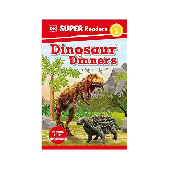 DK Super Readers 2 : Dinosaur Dinners  (Paperback, ̱)