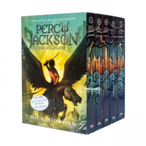 Percy Jackson and the Olympians 5 Book Paperback Boxed Set