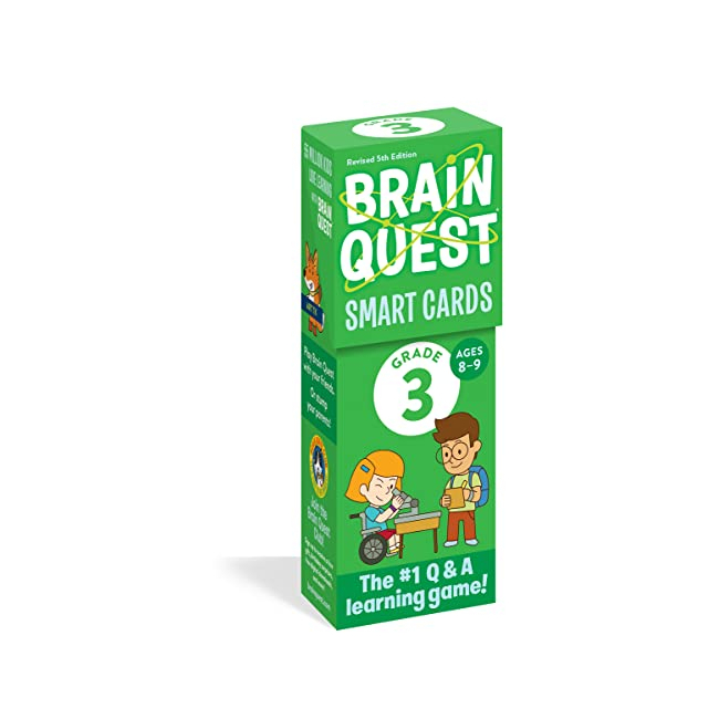 Brain Quest 3rd Grade Smart Cards (Revised 5th Edition)(Educational Cards, 미국판)