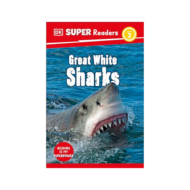 DK Super Readers Level 2 : Great White Sharks (Paperback, 미국판)