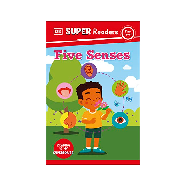 DK Super Readers Pre-Level : Five Senses  (Paperback, 미국판)