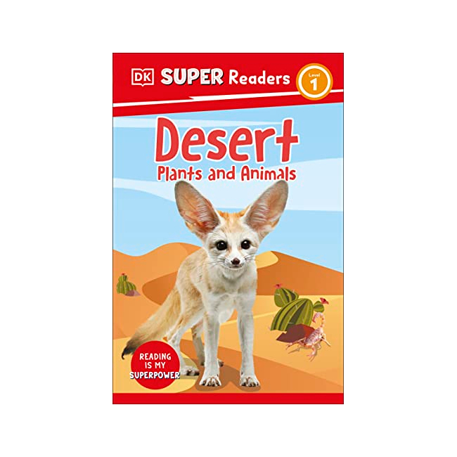 DK Super Readers Level 1 : Desert Plants and Animals (Paperback, 미국판)