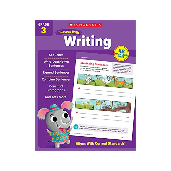 Scholastic Success With Writing Grade 3 Workbook (Paperback, ̱)