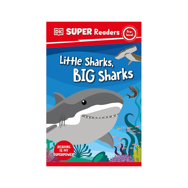 DK Super Readers Pre : Little Sharks Big Sharks
