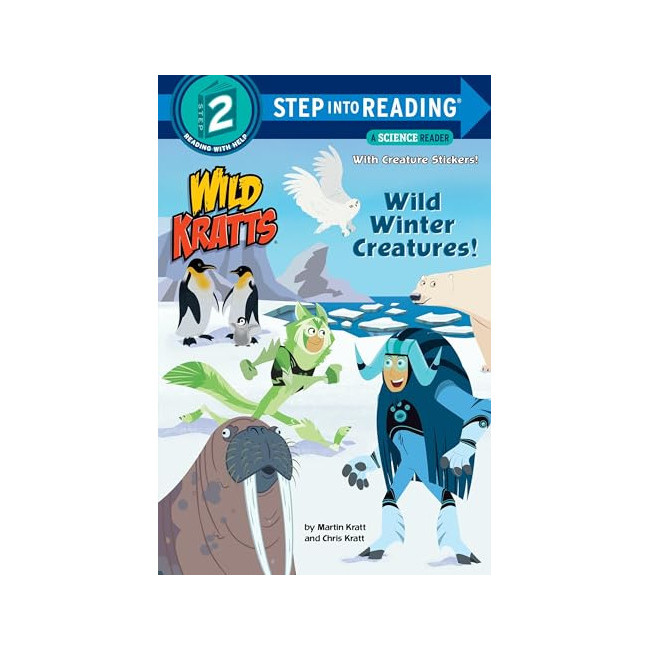 Step into Reading 2 : Wild Kratts : Wild Winter Creatures! (Paperback, ̱)