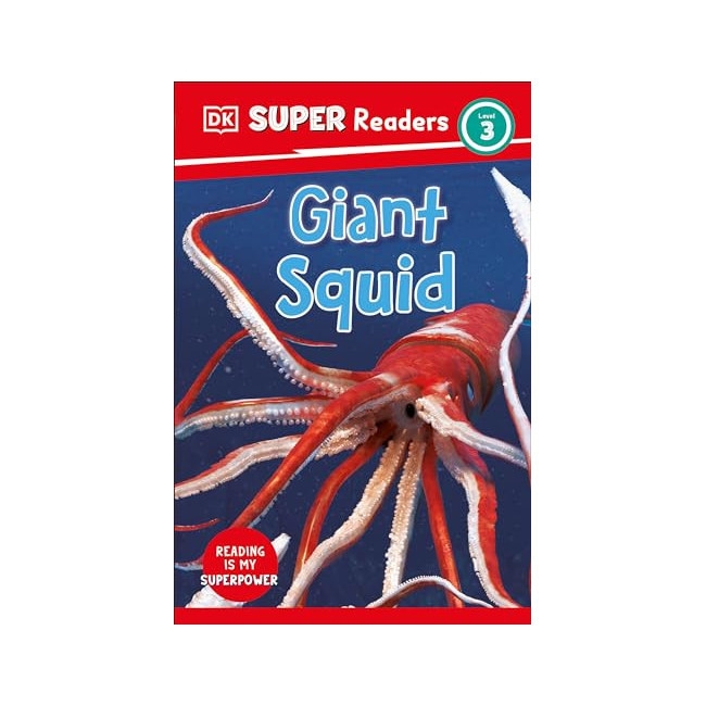 DK Super Readers 3 Giant Squid