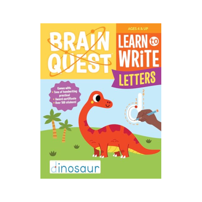Brain Quest Learn to Write: Letters (Paperback, ̱)