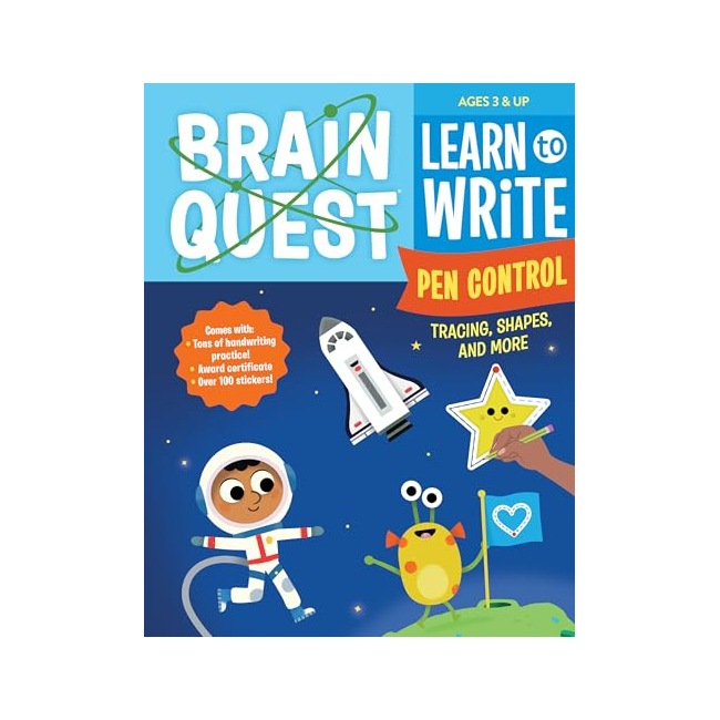 Brain Quest Learn to Write: Pen Control, Tracing, Shapes, and More (Paperback, ̱)