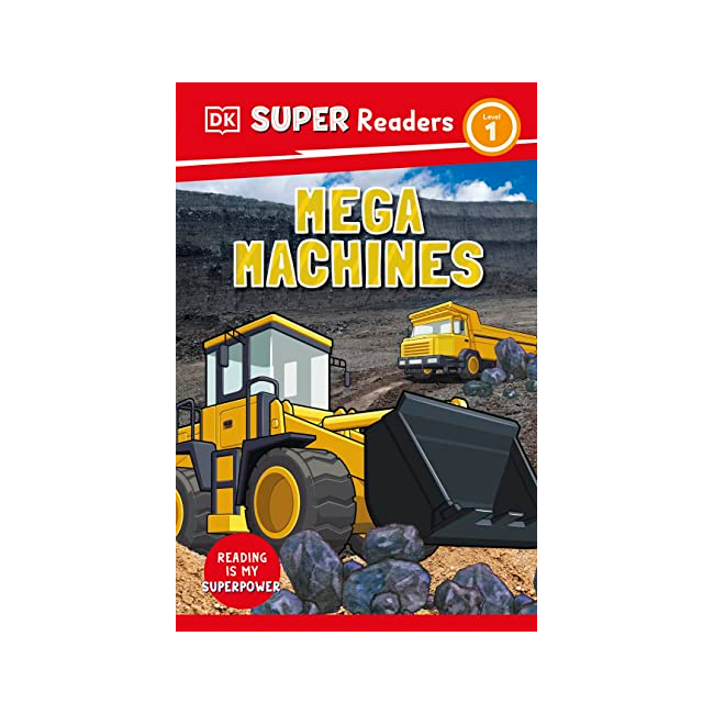 DK Super Readers 1 : Mega Machines  (Paperback, ̱)