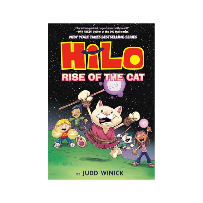 Hilo Book #10 : Rise of the Cat (A Graphic Novel)
