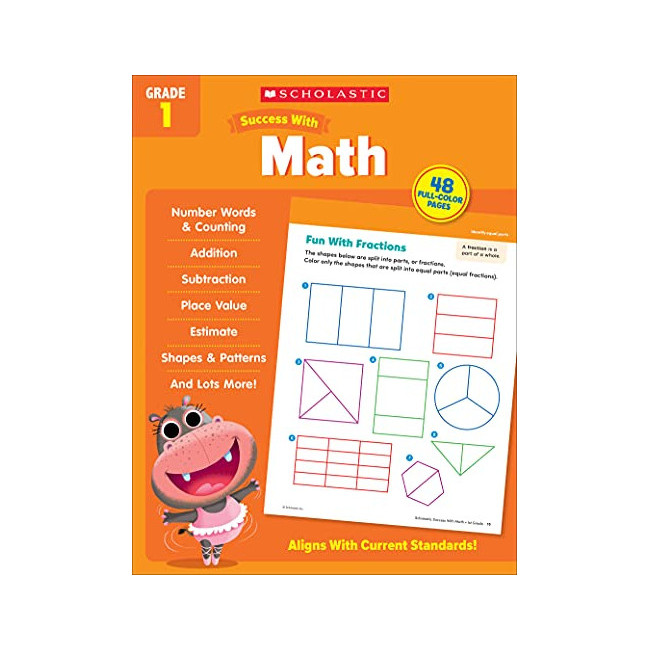 Scholastic Success With Math Grade 1 Workbook