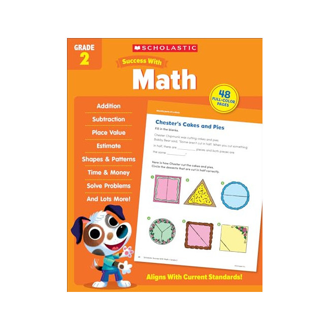 Scholastic Success With Math Grade 2 Workbook