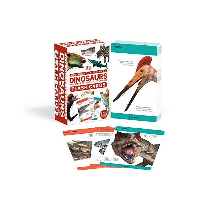 DK Our World in Pictures Dinosaurs and Other Prehistoric Creatures Flash Cards