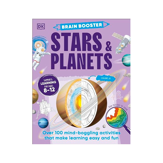 Brain Booster Stars and Planets : Over 100 Mind-Boggling Activities That Make Learning Easy and Fun 