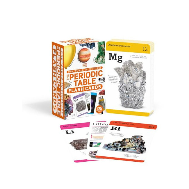DK Our World in Pictures The Periodic Table Flash Cards 