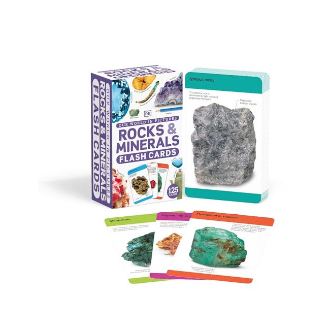 DK Our World in Pictures Rocks & Minerals Flash Cards 
