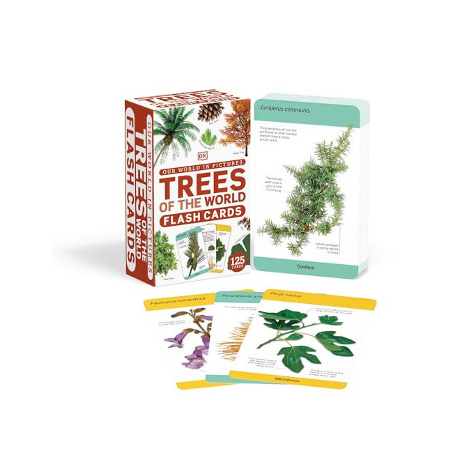 DK Our World in Pictures Trees of the World Flash Cards 