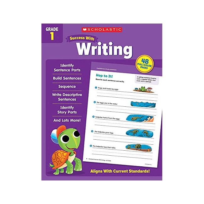 Scholastic Success With Writing Grade 1 Workbook