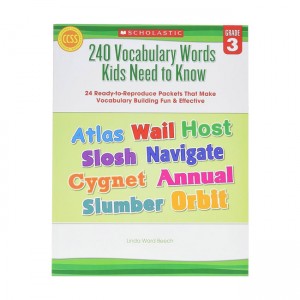 240 Vocabulary Words Kids Need to Know Grade 3