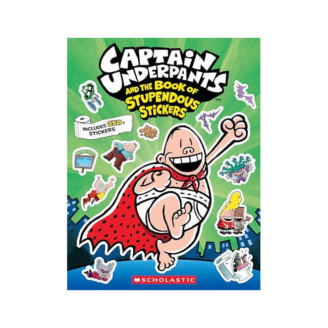 Captain Underpants: Sticker Book