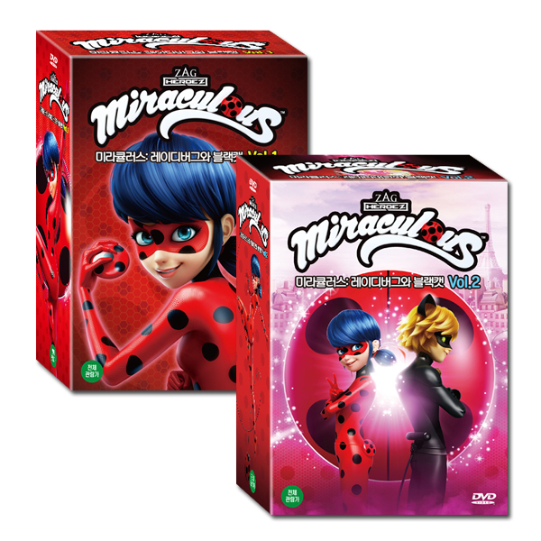 [DVD] ̵ Ladybug 1+2 20Ʈ (  120  α ִϸ̼!)