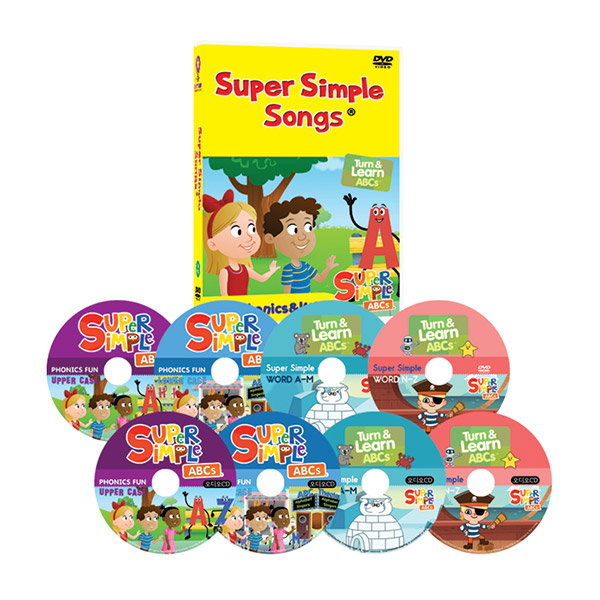 [DVD] ���۽��ü� Super Simple Song ABC Phonics & Word 8����Ʈ