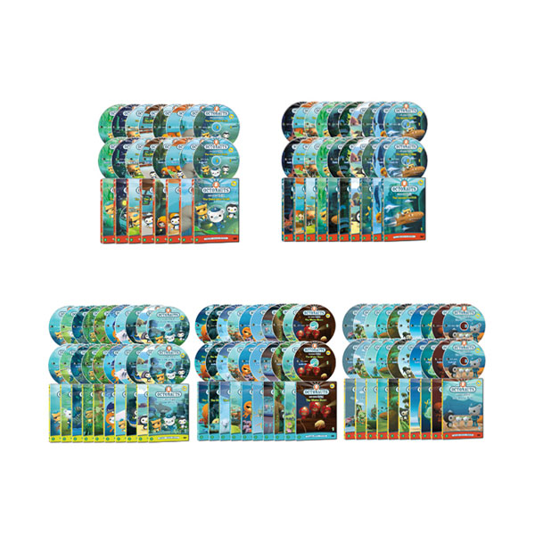 [DVD] 옥토넛 OCTONAUTS 1+2+3+4+5집 96종세트