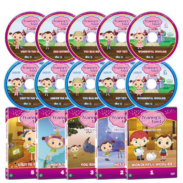[DVD] �������� ���� ���� Franny's Feet 10����Ʈ
