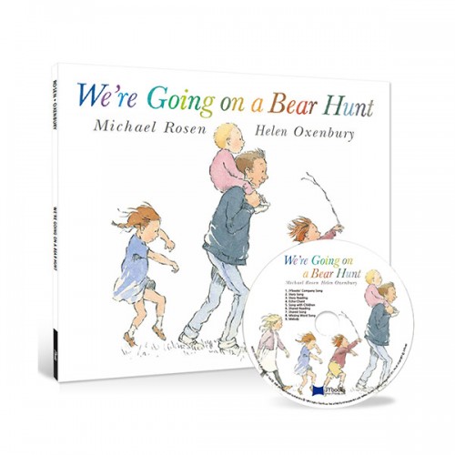 ο  We're Going on a Bear Hunt  (Paperback & CD)
