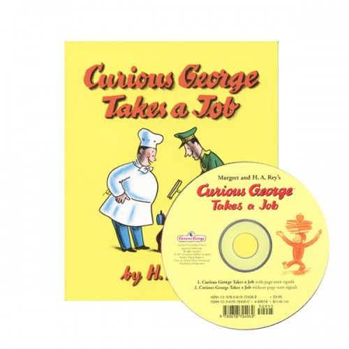  Curious George Takes a Job (Paperback & CD)