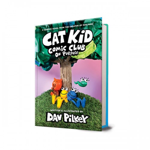  Cat Kid Comic Club #03 : On Purpose (Hardcover, 풀컬러, 만화)