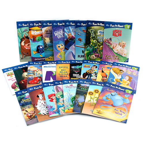Disney Fun to Read 레벨 1단계 25종 세트