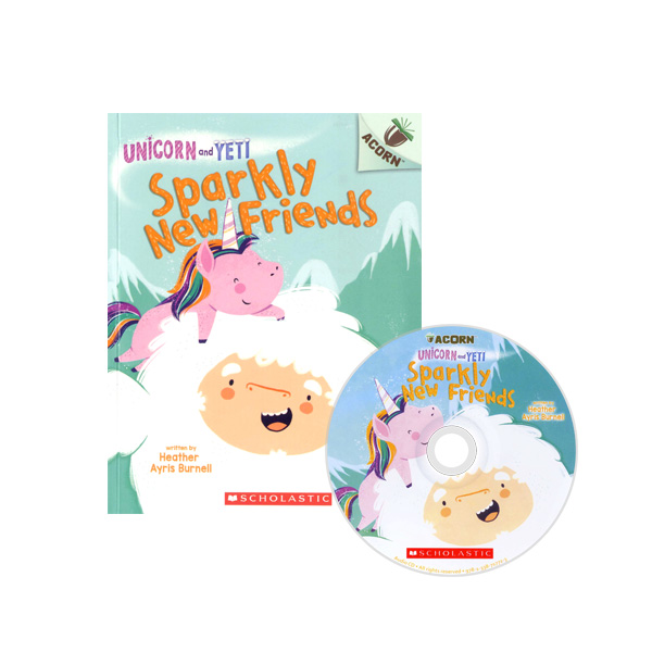 Unicorn And Yeti #1: Sparkly New Friends (CD & StoryPlus) (Paperback, ̱)