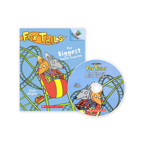 Fox Tails #2: The Biggest Roller Coaster (CD & StoryPlus) (Paperback+CD, ̱)