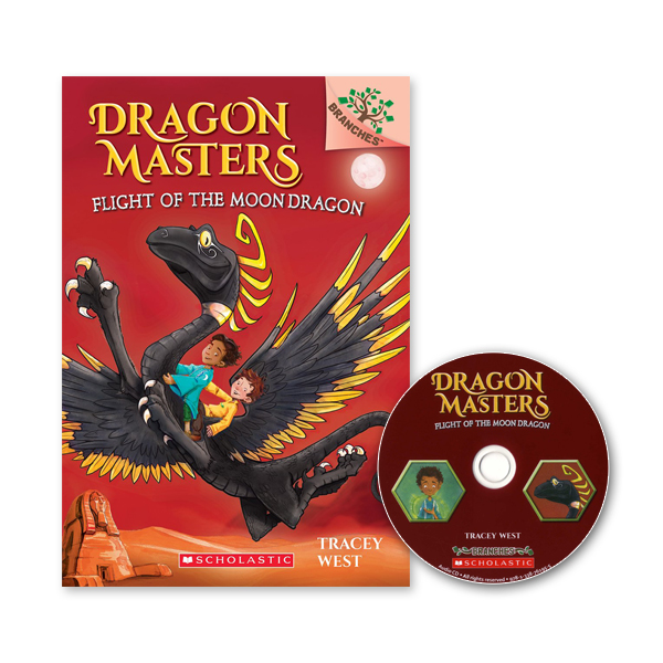   Dragon Masters #06 : Flight of the Moon Dragon (with CD & Storyplus QR) New