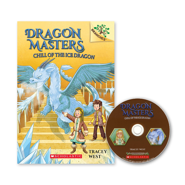   Dragon Masters #9 : Chill of the Ice Dragon (with CD & Storyplus QR) New