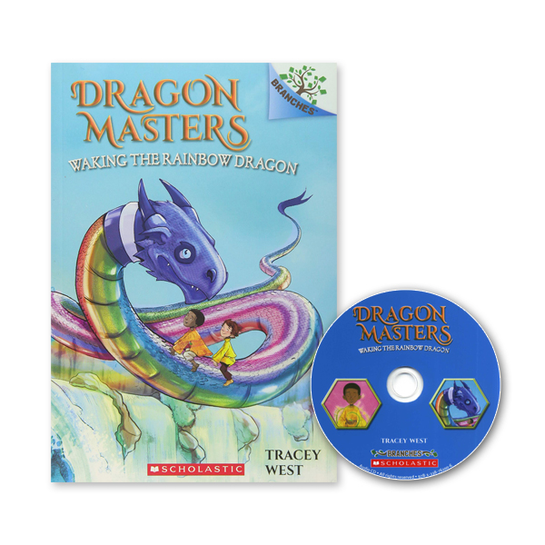   Dragon Masters #10 : Waking the Rainbow Dragon (with CD & Storyplus QR) NEW