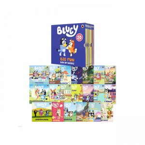  Bluey Big Fun Box of Books (20 books)