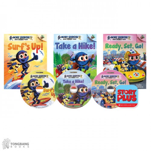 MOBY SHINOBI AND TOBY TOO (CD & StoryPlus) 3 Ʈ
