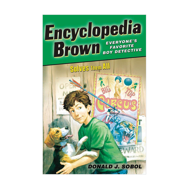 [�ĺ�:B��] Encyclopedia Brown Series #5 : Solves Them All (Paperback)