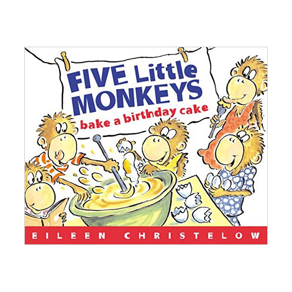 [�ĺ�:C��] Five Little Monkeys Bake a Birthday Cake 