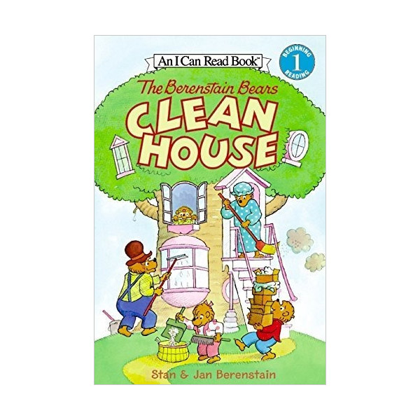 [�ĺ�:B��] I Can Read 1 : The Berenstain Bears Clean House 