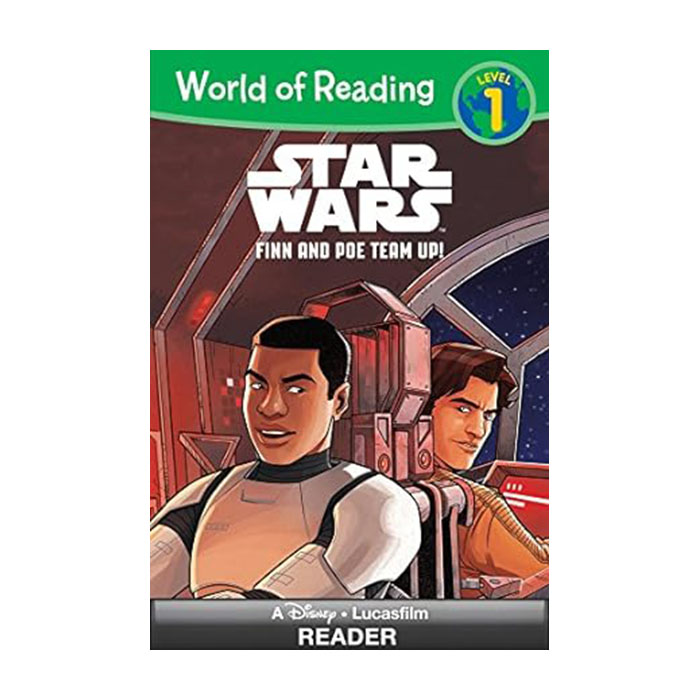 [ĺ:B]RL 2.3 : World of Reading Level 1 : Star Wars : Finn & Poe Team Up! 