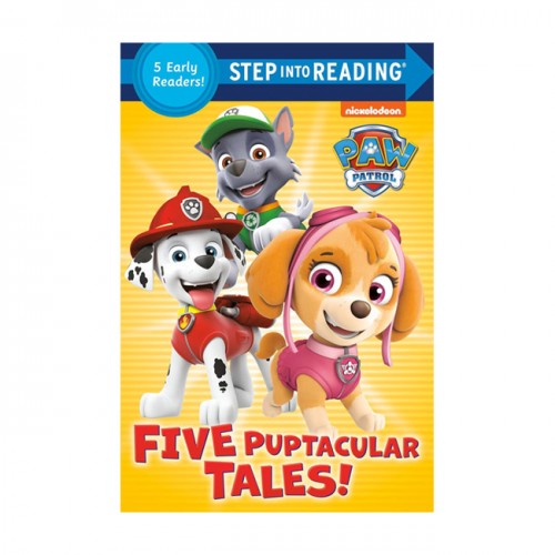 [ĺ:B] Step into Reading 1&2 : PAW Patrol : Five Puptacular Tales!