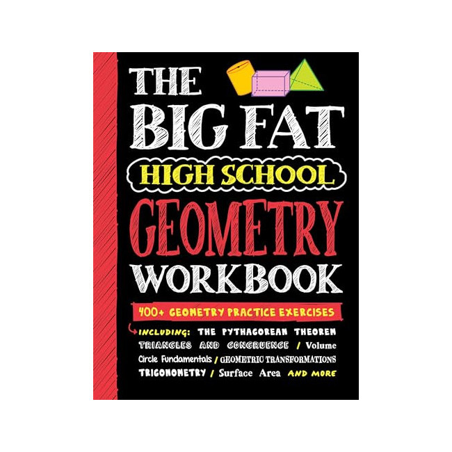 [�ĺ�:B��]Big Fat Notebooks : The Big Fat High School Geometry Workbook 