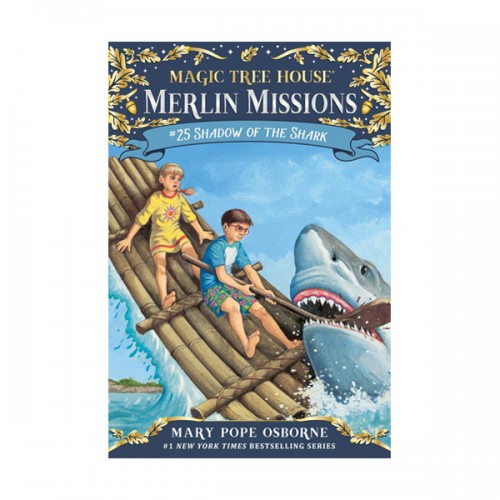 [�ĺ�:B��]Magic Tree House Merlin Missions #25 : Shadow of the Shark
