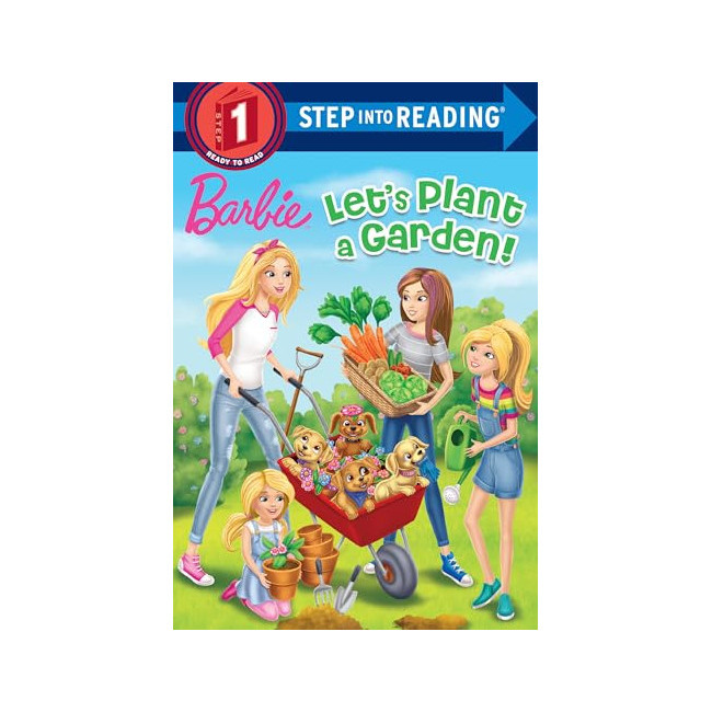 [�ĺ�:B��]Step into Reading 1�ܰ� : Barbie : Let's Plant a Garden!