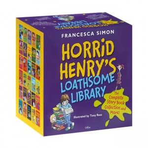 [�ĺ�:B��(���� 2�� �ణ�� ����, �ڽ� �ļ�)]Horrid Henry Loathsome Library 30 Books Box Set 